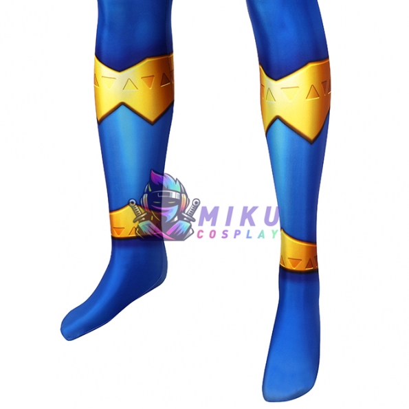 Kishiryu Sentai Ryusoulger Blue Solider Cosplay Costume