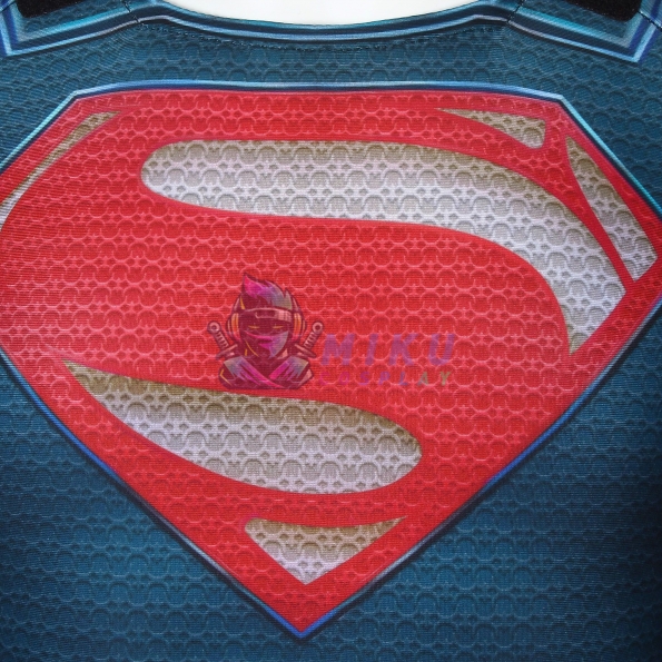 Kids Man of Steel Superman Clark Kent Cosplay Costumes
