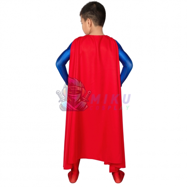 Crisis on Infinite Earths Kids Superman Costume Blue Suit