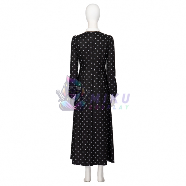 The Addams Family Wednesday Cosplay Costume Dress