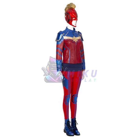 Ms. Marvel Costume Halloween Kamala Khan Cosplay Suit