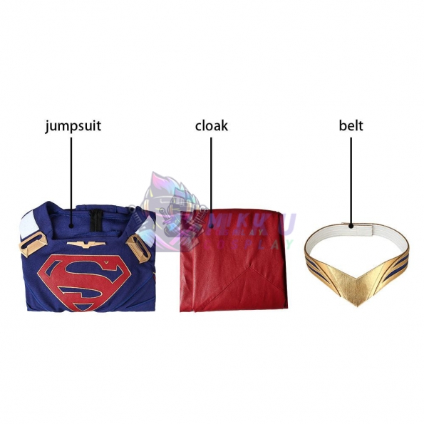 Superman Supergirl Kara Zor-El Cosplay Costumes