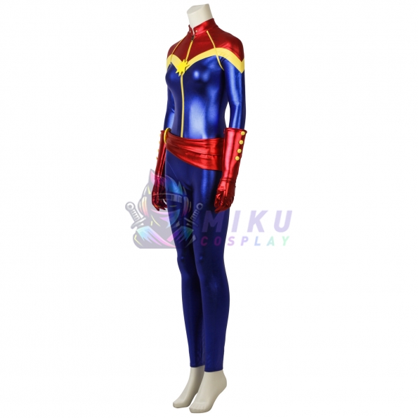 Captain Marvel Halloween Costume Comic Captain Marvel Suit