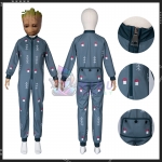 Kids Groot Costume Guardians of the Galaxy Cosplay