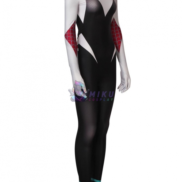 Spiderman Into The Spider Verse Gwen Stacy Cosplay Costumes