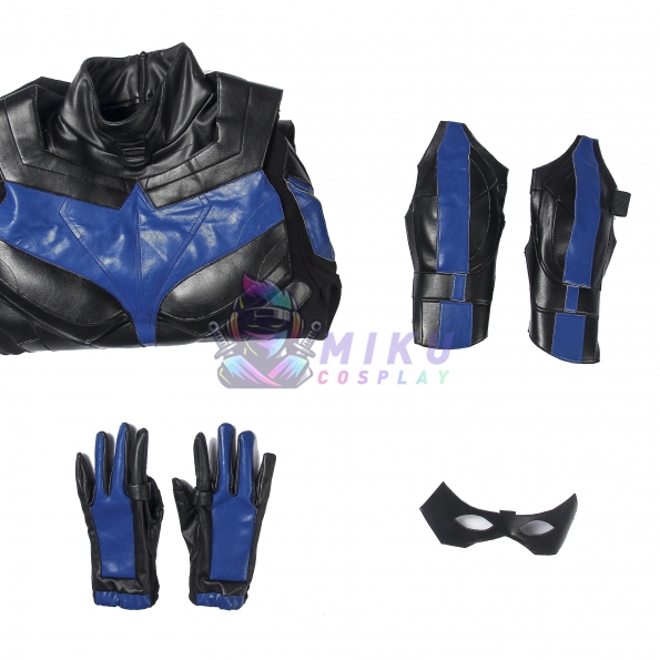 Titans Nightwing Dick Grayson Cosplay Costumes