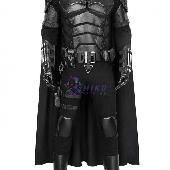 Batman 2021 Leather Batsuit Cosplay Costumes