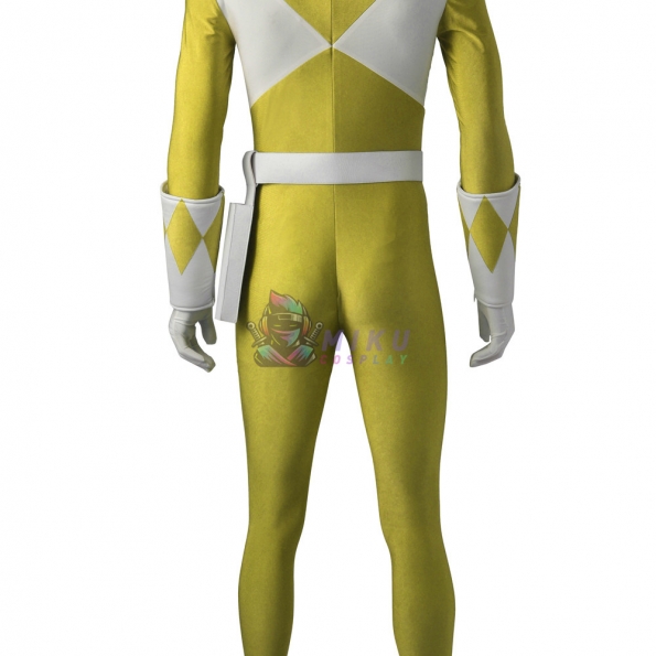 Mighty Morphin Power Rangers Yellow Cosplay Costumes