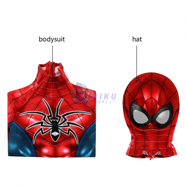 Kids Spider-Armor MK IV Spiderman Cosplay Costumes