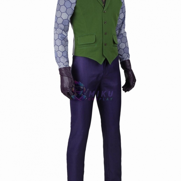 Joker Costumes Batman Dark Knight Rise Cosplay Suit