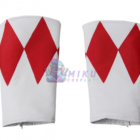 Red Power Ranger Cosplay Costumes Mighty Morphin Suit