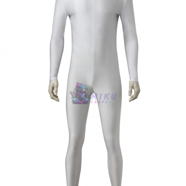 Power Ranger White Cosplay Costumes Tommy Oliver Suit