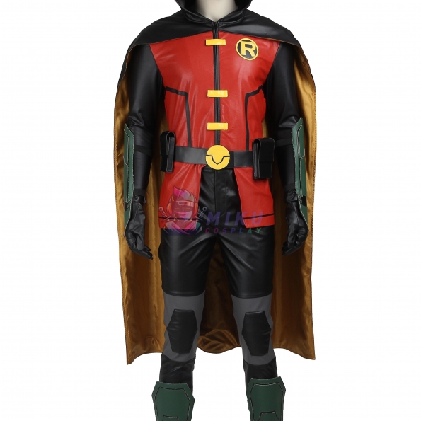 Titans Robin Cosplay Costumes Teen Suit