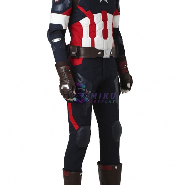 Captain America Costumes Age of Ultron Cosplay Suit Classic Edition