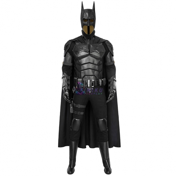 Batman 2021 Leather Batsuit Cosplay Costumes | MIKU Cosplay