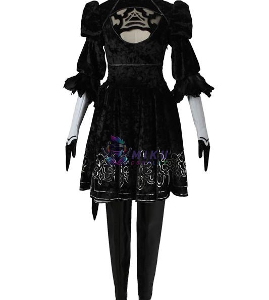 NieR:Automata 2B Cosplay Costumes Deluxe Full Set