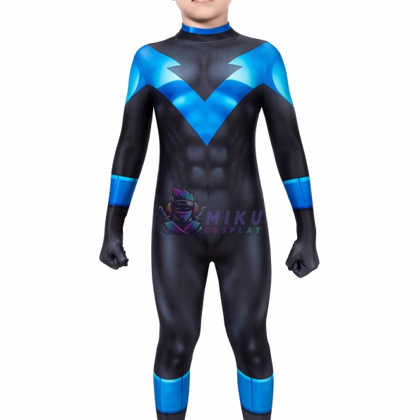 Kids Nightwing Under the Red Hood Cosplay Costumes