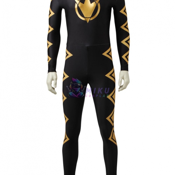 Power Rangers Dino Thunder Black Tommy Oliver Cosplay Costumes