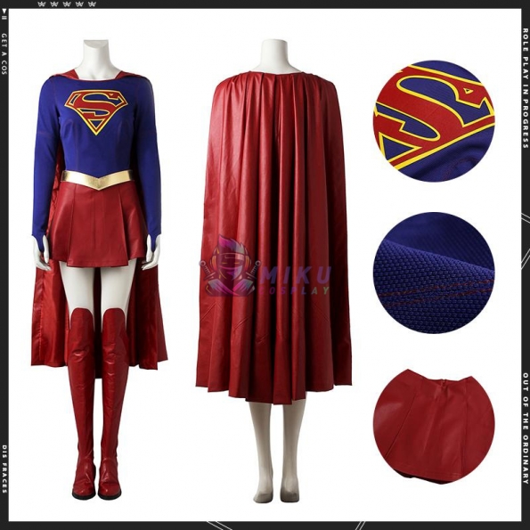 Superman Costomes Supergirl Kara Zor El Cosplay