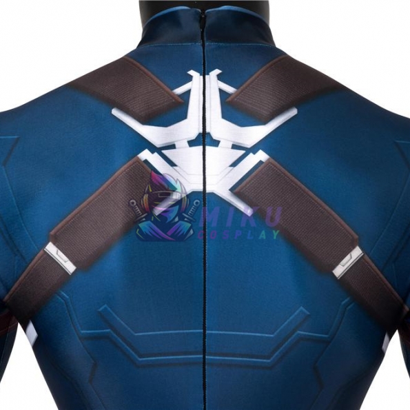 Avengers 4 Captain America Steve Rogers Cosplay Costumes