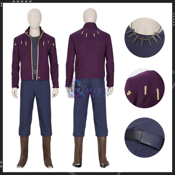 What If Star-Lord Black Panther Cospay Costumes
