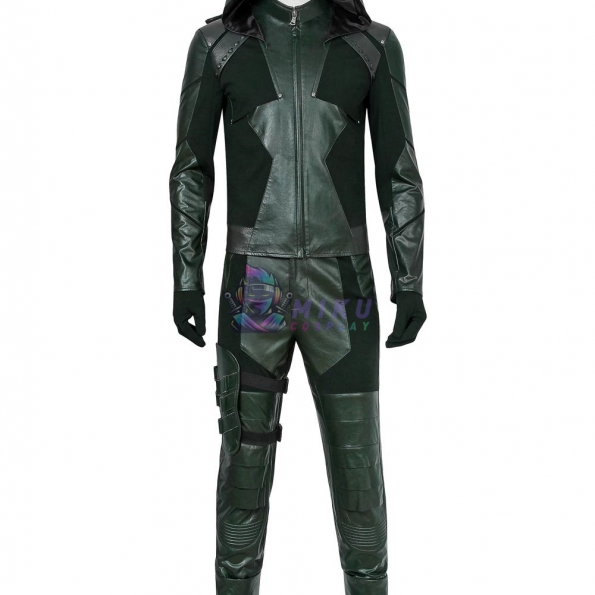Green Arrow Season 8 Oliver Cosplay Costumes