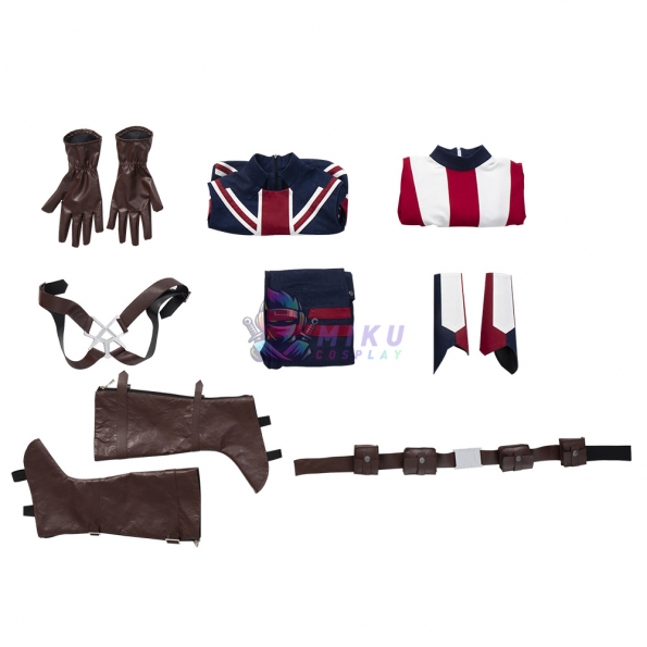 Captain Carter What If Peggy Carter Cosplay Costumes Cosplay