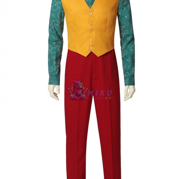 Joker Origin Cosplay Costume Arthur Fleck Outfits