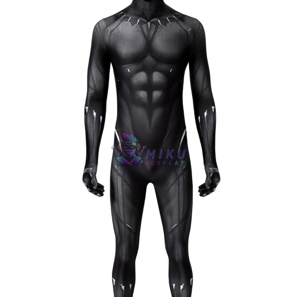 Black Panther T'challa 3D Printed Cosplay Costumes