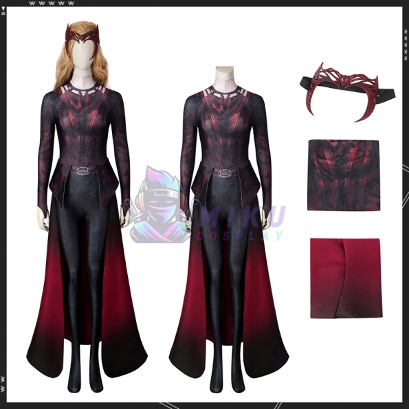 Doctor Strange 2 Wanda Scarlet Witch Cosplay Suit