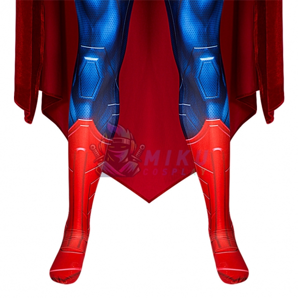 DC Anime New 52 Superman Cosplay Suit