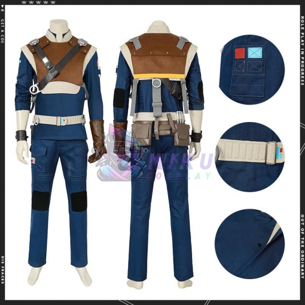 Star Wars Costumes for Adults Jedi Fallen Order Cal Cosplay