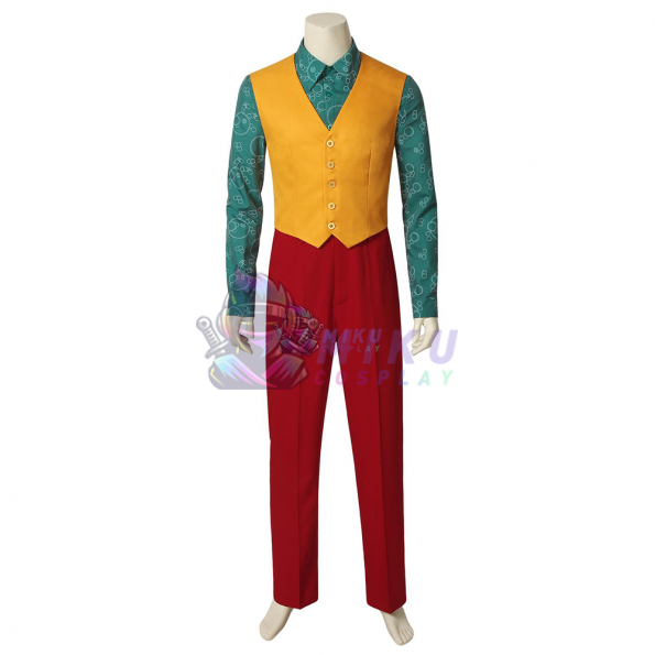 Joker Origin Cosplay Costume Arthur Fleck Outfits