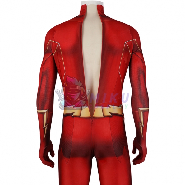 The Flash Suit Season 8 Barry Allen Costume Cosplay Jumpsuit