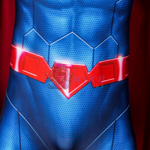 DC Anime New 52 Superman Cosplay Suit