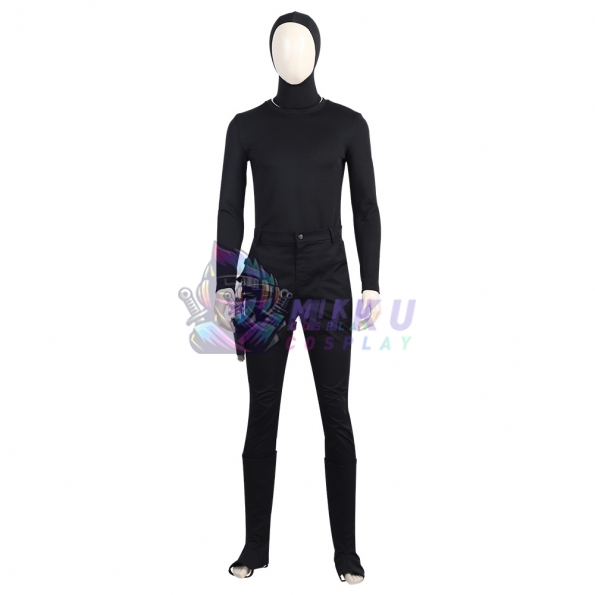 G.I Joe Cobra Commander Cosplay Costume Black Suit