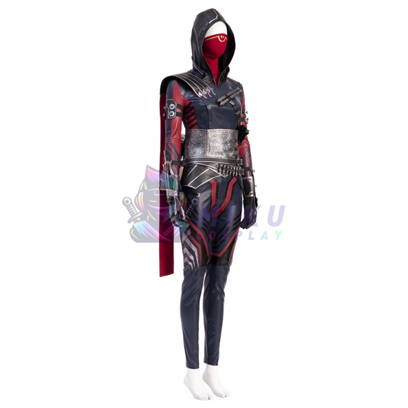 Apex Legends Season 13 Wraith Cosplay Costumes Leather Suit