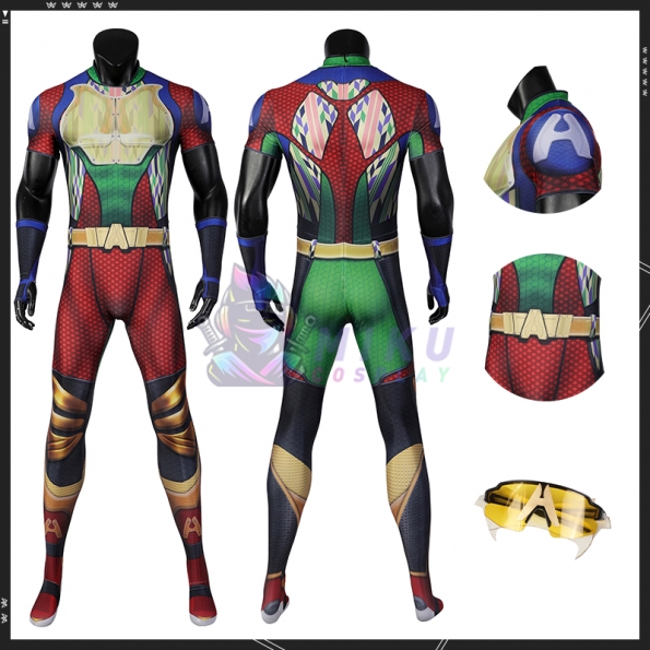 The Boys 3 A-train Cosplay Costume Suit
