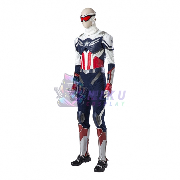 Captain America The Falcon Sam Wilson Cosplay Costumes