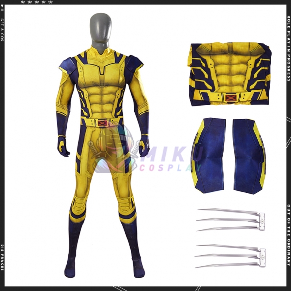 Deadpool 3 James Howlett Wolverine Cosplay Suit