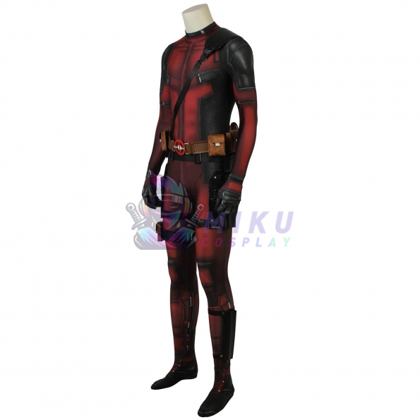 Deadpool Costume Adult Deadpool 2 Wade Wilson Cosplay Suit