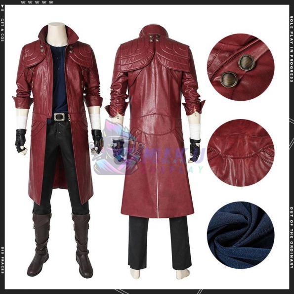 Devil May Cry Dante Cosplay Costume DMC 5  