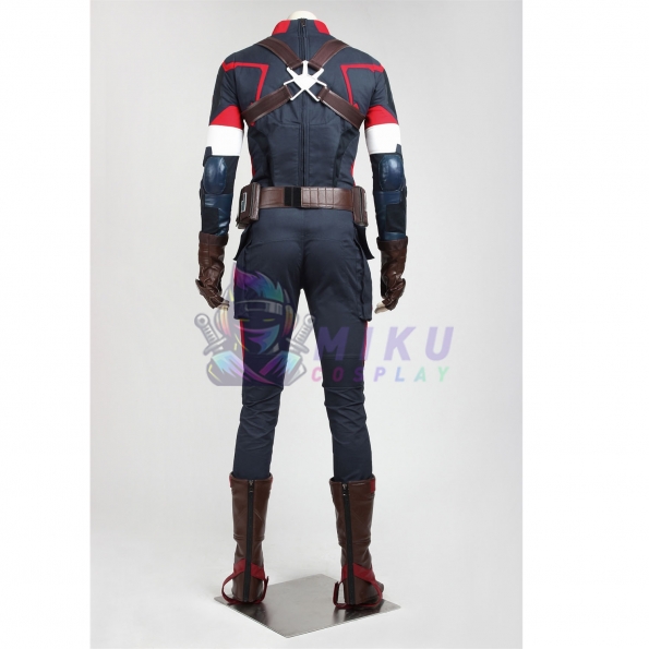 Captain America Costumes Age of Ultron Cosplay Suit