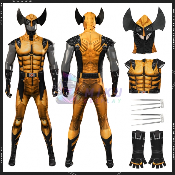 MARVEL Future Revolution Wolverine Cosplay Suit