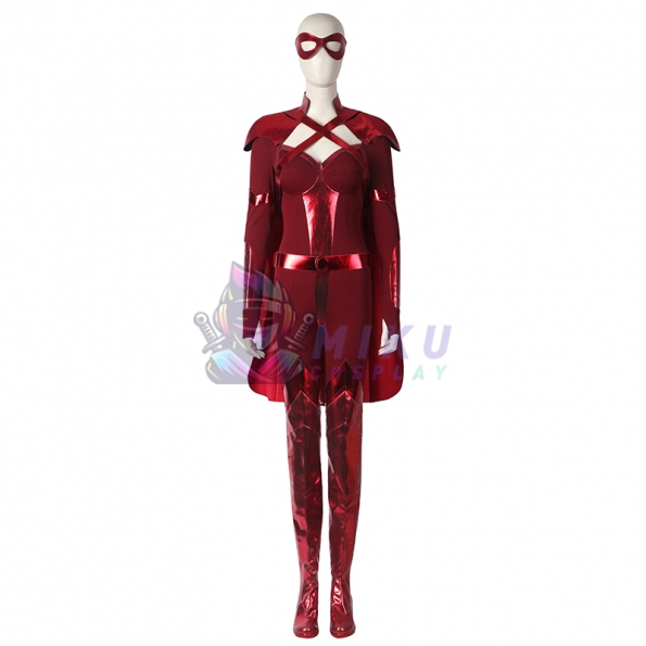The Boys Season 3  Crimson Countess Cosplay Costume