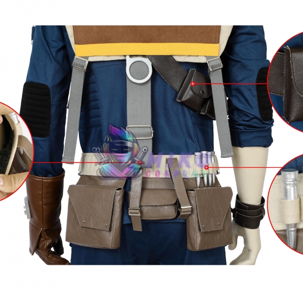 Star Wars Costumes for Adults Jedi Fallen Order Cal Cosplay