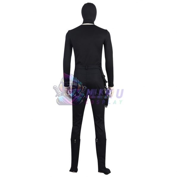 G.I Joe Cobra Commander Cosplay Costume Black Suit