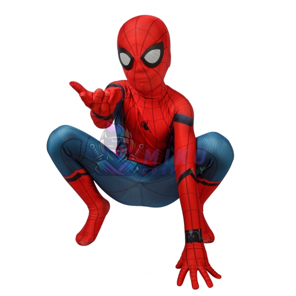 Spider-Man Homecoming Suit For Kids Spandex Spiderman Costumes