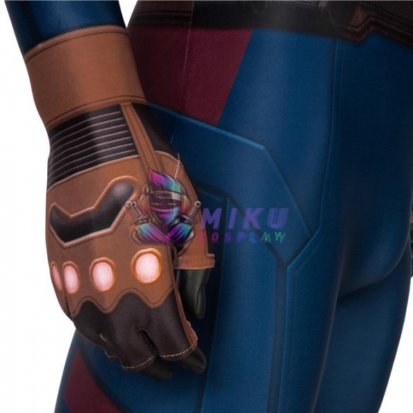 Avengers 4 Captain America Costume for Adult Steve Rogers Cosplay Spendex Jumpsuit