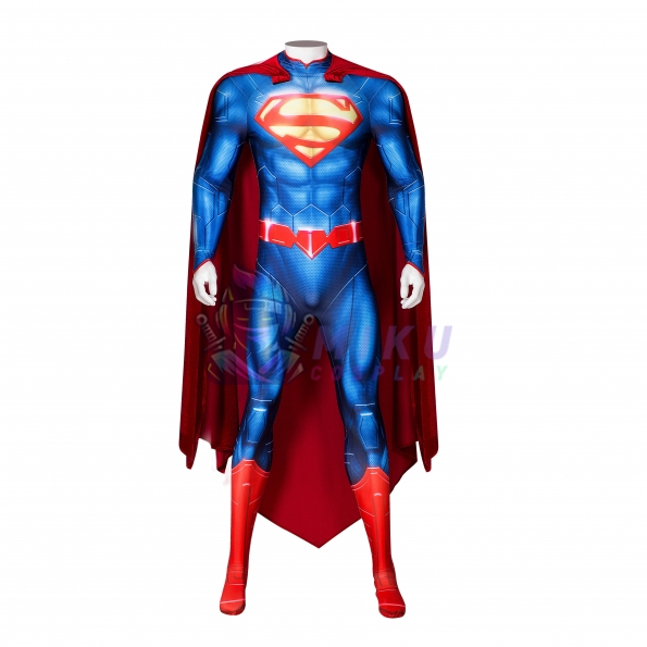DC Anime New 52 Superman Cosplay Suit
